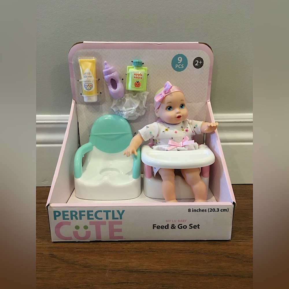 Perfectly Cute 8" My Lil' Baby Feed N Go Set